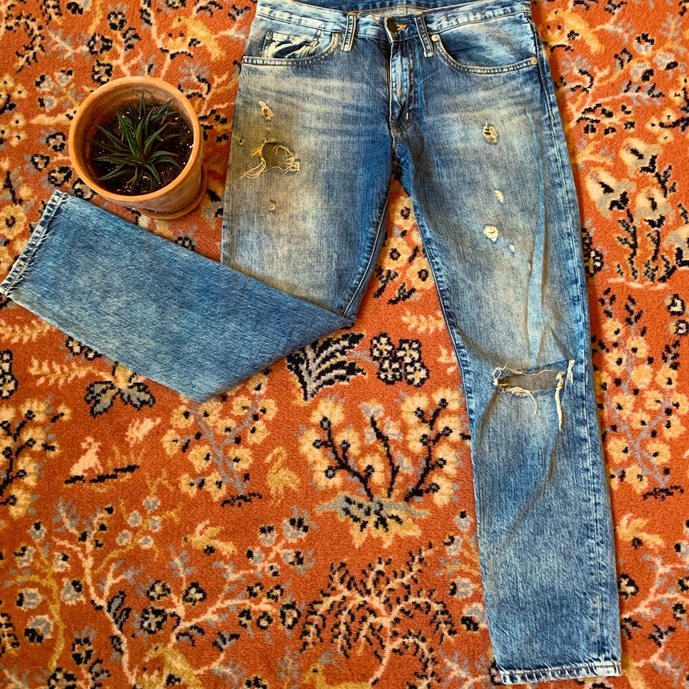 Ralph Lauren Denim & Supply Distressed Jeans| size 24